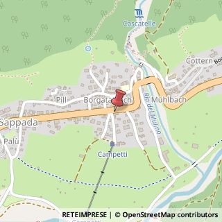 Mappa Via Pastena, 11, 32047 Sappada, Belluno (Veneto)