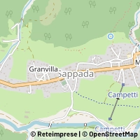 Mapa Sappada