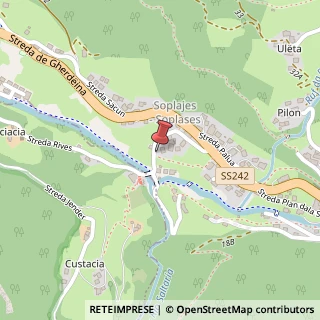 Mappa Strada Mulin d'Odum, 31, 39047 Santa Cristina Valgardena, Bolzano (Trentino-Alto Adige)