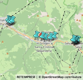 Mappa Via Paul, 39047 Santa Cristina Valgardena BZ, Italia (2.4605)