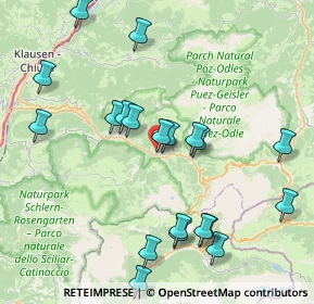 Mappa Via Paul, 39047 Santa Cristina Valgardena BZ, Italia (8.5775)