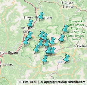 Mappa Strada Gherdeina, 39047 Santa Cristina Valgardena BZ, Italia (10.37706)