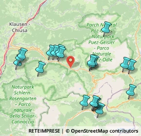 Mappa Strada Gherdeina, 39047 Santa Cristina Valgardena BZ, Italia (8.5565)