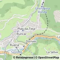 Karta Selva di Val Gardena