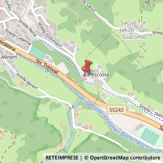 Mappa Strada Rezia, 308, 39046 Ortisei, Bolzano (Trentino-Alto Adige)