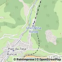 Karte Selva di Val Gardena