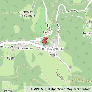 Mappa Via Avigna, 23, 39050 Avigna BZ, Italia, 39050 San Genesio Atesino, Bolzano (Trentino-Alto Adige)