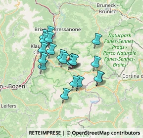 Mappa Strada Raiser, 39047 Santa Cristina Valgardena BZ, Italia (10.3695)