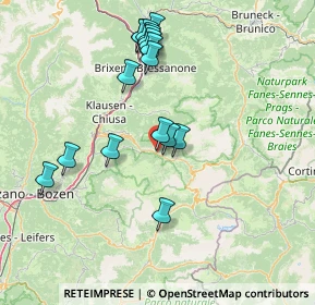 Mappa Strada J. Skasa, 39046 Ortisei BZ, Italia (14.71882)