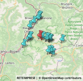 Mappa Str. J. Skasa, 39046 Ortisei BZ, Italia (9.5095)