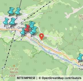 Mappa Strada J. Skasa, 39046 Ortisei BZ, Italia (1.21)