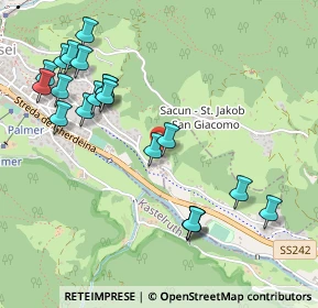 Mappa Str. J. Skasa, 39046 Ortisei BZ, Italia (0.558)