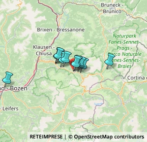 Mappa Str. Col da Messa, 39047 Santa Cristina Valgardena BZ, Italia (7.43364)