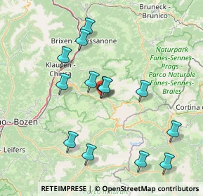 Mappa Str. Col da Messa, 39047 Santa Cristina Valgardena BZ, Italia (15.22615)