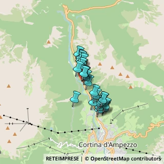 Mappa Località Brite de Val, 32043 Cortina d'Ampezzo BL, Italia (1.05286)