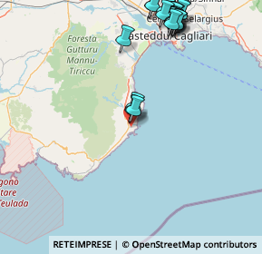 Mappa Via Spano, 09010 Pula CA, Italia (22.658)