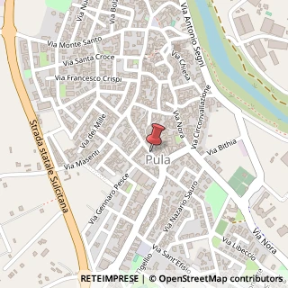 Mappa Corso Vittorio Emanuele,  137, 09124 Pula, Cagliari (Sardegna)