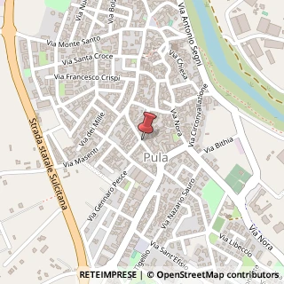 Mappa Corso Vittorio Emanuele,  120, 09010 Pula, Cagliari (Sardegna)