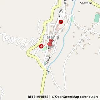 Mappa Via Vittorio Veneto, 5, 88040 Platania CZ, Italia, 88040 Platania, Catanzaro (Calabria)