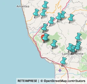 Mappa Via Gaetano Scirea, 88042 Falerna CZ, Italia (8.7665)