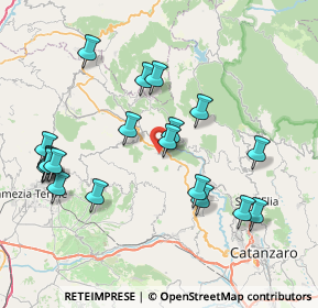 Mappa Via Antonio Gramsci, 88040 San Pietro Apostolo CZ, Italia (9.2245)