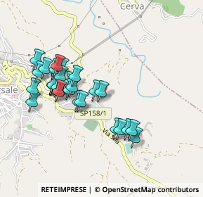 Mappa Via dei Carri Sud, 88054 Sersale CZ, Italia (0.48621)