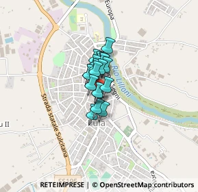 Mappa Via delle Palme, 09010 Pula CA, Italia (0.2095)