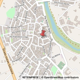 Mappa Via Nora, 147, 09010 Pula, Cagliari (Sardegna)