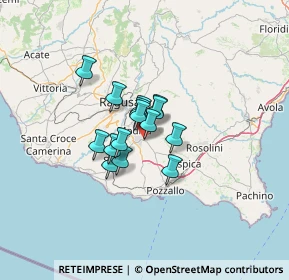 Mappa Via Nazionale Modica-Ispica Vanella, 97015 Modica RG, Italia (8.408)