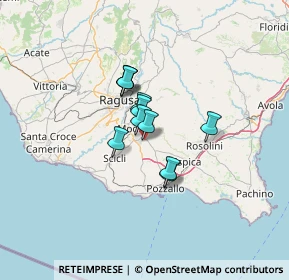 Mappa Contrada Michelica, 97015 Modica RG, Italia (8.75909)