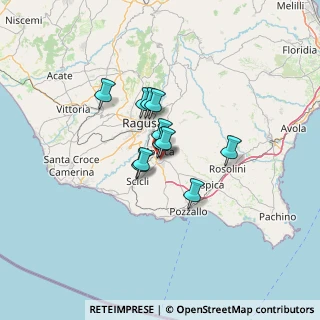Mappa Traversa a Destra, 97015 Modica RG, Italia (9.01818)