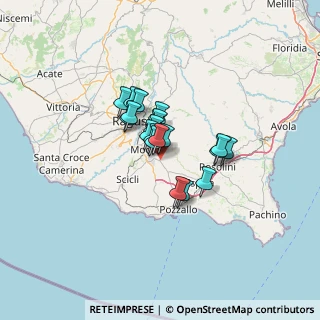 Mappa Contrada Michelica Zona Artigianale Lotto, 97015 Modica RG, Italia (8.807)
