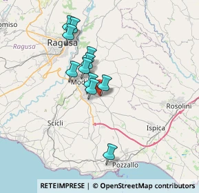 Mappa Via Michelica, 97015 Modica RG, Italia (6.51636)