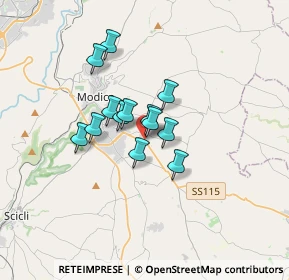 Mappa Via Michelica, 97015 Modica RG, Italia (2.49462)