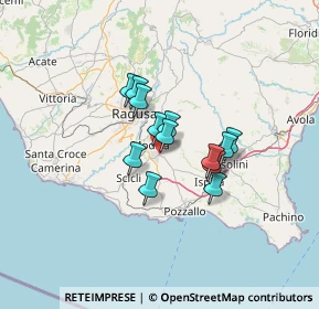 Mappa Via Nazionale Modica Ispica, 97015 Modica RG, Italia (9.81077)