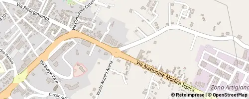 Mappa Modica