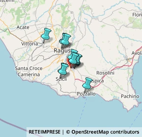 Mappa STRADA PISCINA COMUNALE, 97015 Modica RG, Italia (7.1)