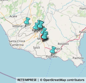 Mappa Via Resistenza Partigiana I trav. a destra n°, 97015 Modica RG, Italia (7.49833)