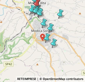 Mappa Via Variante, 97015 Modica RG, Italia (2.42308)