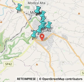 Mappa Via Variante, 97015 Modica RG, Italia (1.89909)