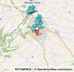 Mappa Via Variante, 97015 Modica RG, Italia (1.98636)