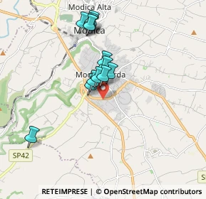 Mappa Via Variante, 97015 Modica RG, Italia (1.78231)