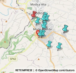 Mappa Via SS, 97015 Modica RG, Italia (1.70538)