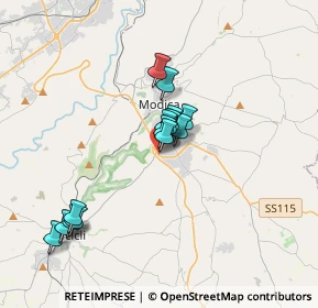 Mappa Via SS, 97015 Modica RG, Italia (3.385)