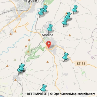 Mappa Via Alberto Portogallo, 97015 Modica RG, Italia (6.54364)