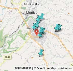 Mappa Via della Costituzione, 97015 Modica RG, Italia (1.47)