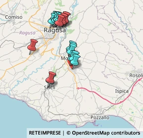 Mappa Via della Costituzione, 97015 Modica RG, Italia (7.7675)