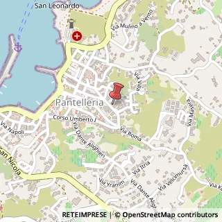 Mappa Via Alessandro Manzoni, 87, 91017 Pantelleria, Trapani (Sicilia)