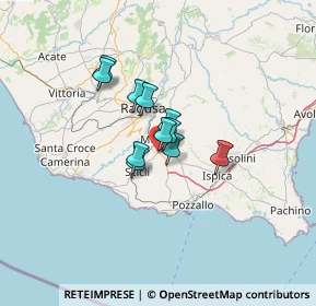 Mappa Via Sorda Scicli, 97015 Modica RG, Italia (8.66091)