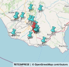 Mappa Via Sorda Scicli, 97015 Modica RG, Italia (13.265)